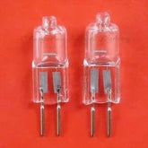 Set of 10 halogen light bulbs 12v 10w 8x30mm for lighting applications